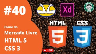 HTML5, CSS3, Sass à partir do Adobe XD ao vivo no Hcode Café ☕ #40